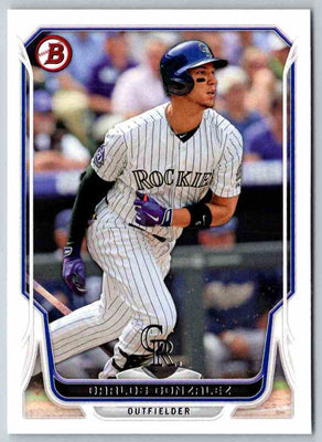 2014 Bowman Carlos Gonzalez #56