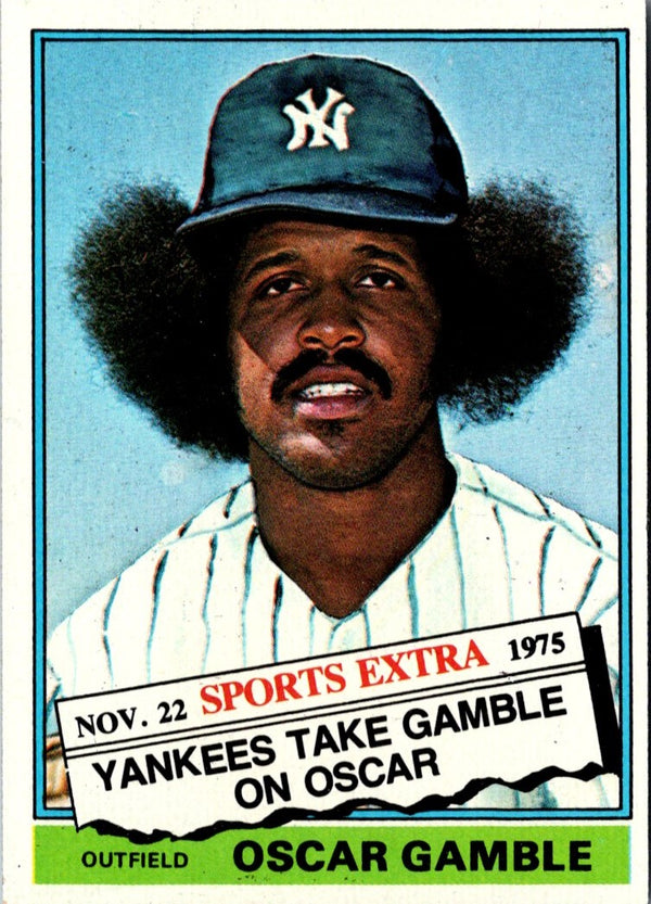 1976 Topps Traded Oscar Gamble #74T