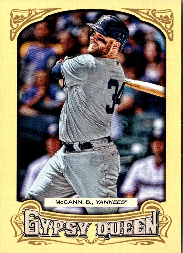 2014 Topps Gypsy Queen Brian McCann