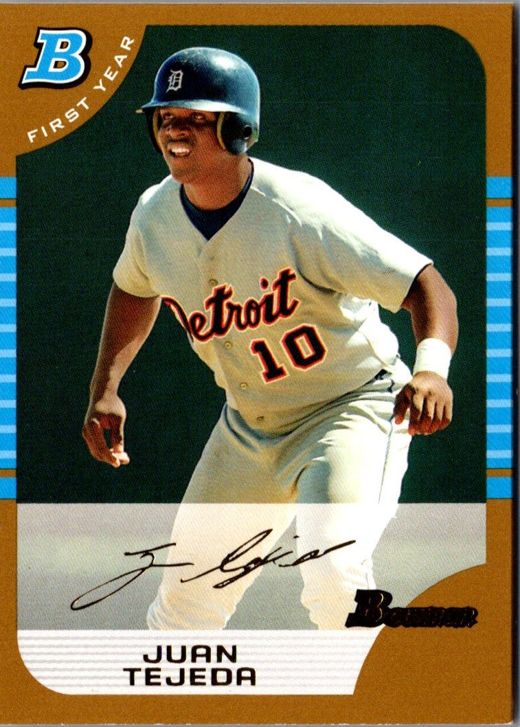 2005 Bowman Juan Tejeda