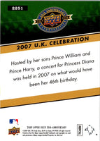 2008 Upper Deck A Piece of History U.S. Enters World War 1 #161