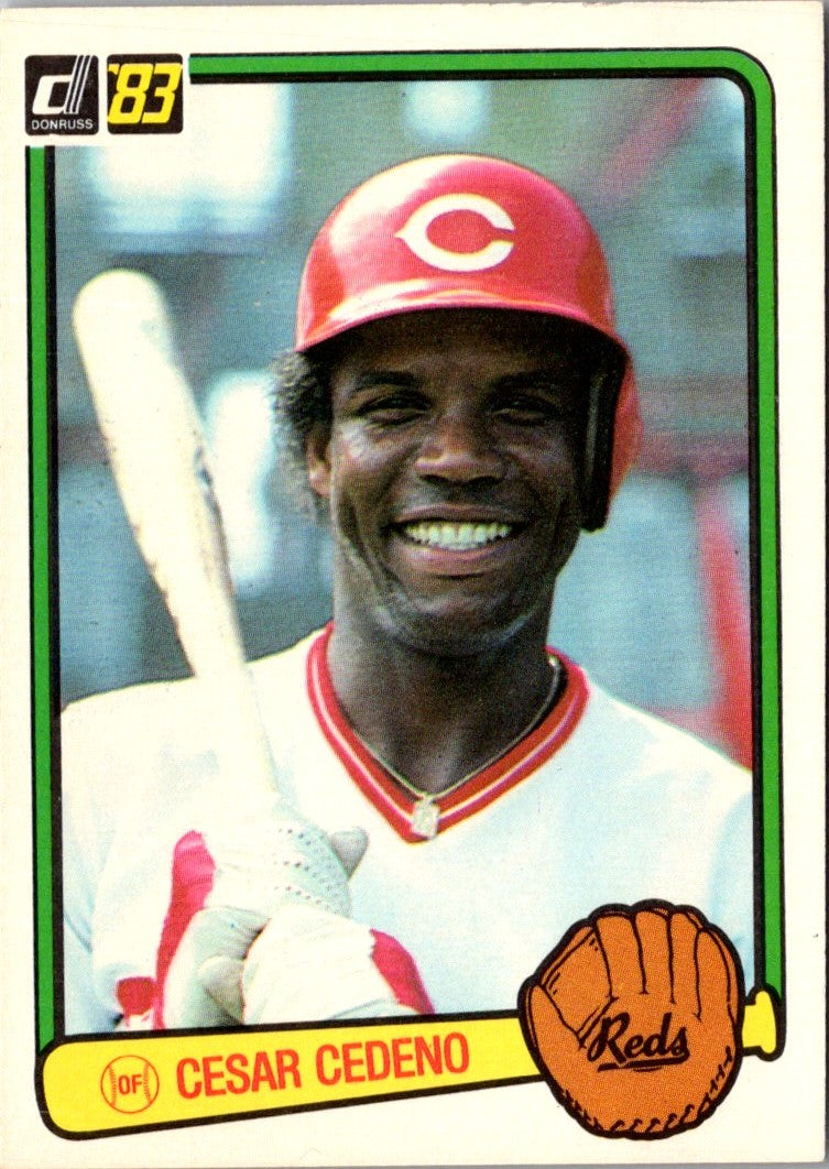 1983 Donruss Cesar Cedeno