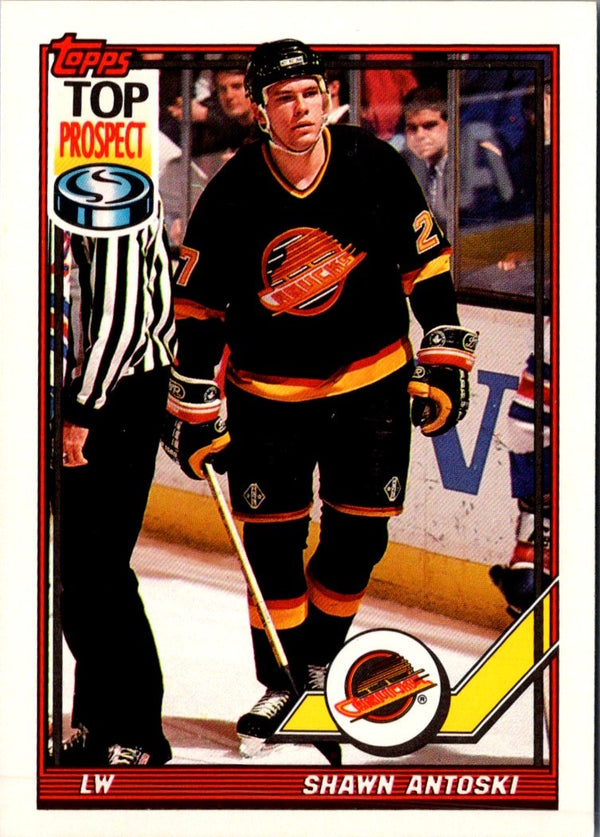 1991 O-Pee-Chee Shawn Antoski #98