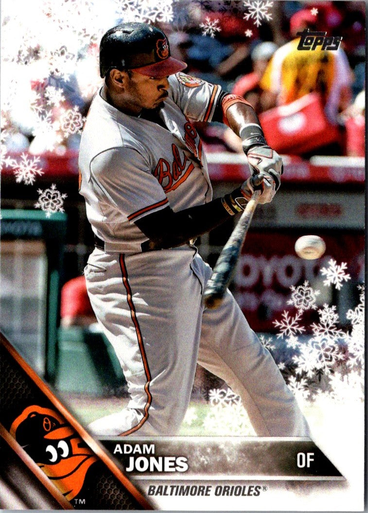 2016 Topps Holiday Baseball Adam Jones