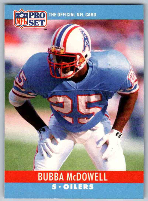 1990 Pro Set Bubba McDowell #123