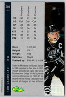1998 Pacific Rob Gaudreau #204