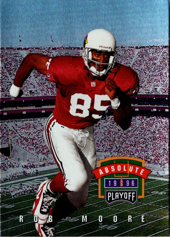 1996 Playoff Absolute Rob Moore #50