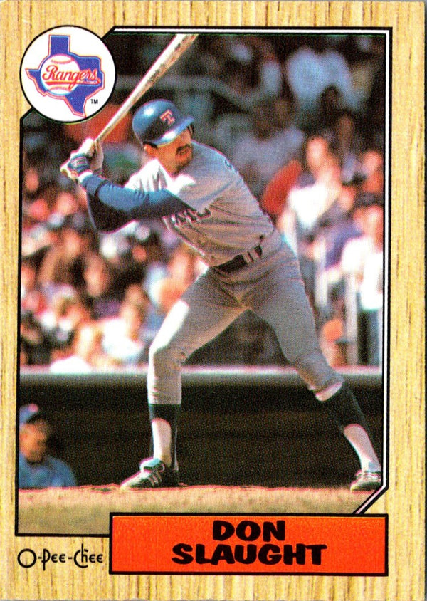 1987 O-Pee-Chee Don Slaught #308
