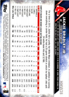 2016 Topps Holiday Baseball Jackie Bradley Jr. #HMW28