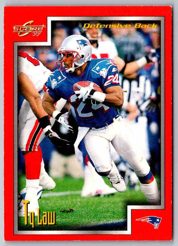 1999 Score Ty Law #162