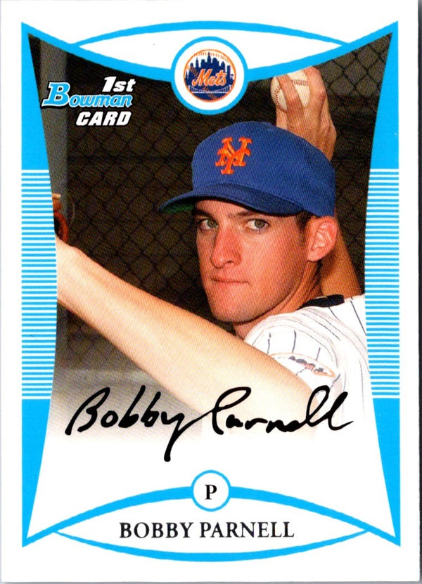 2008 Bowman Prospects Bobby Parnell #BP10