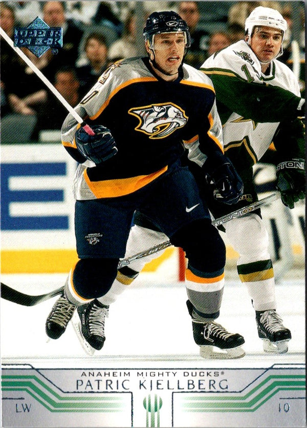 2001 Upper Deck Patric Kjellberg #328