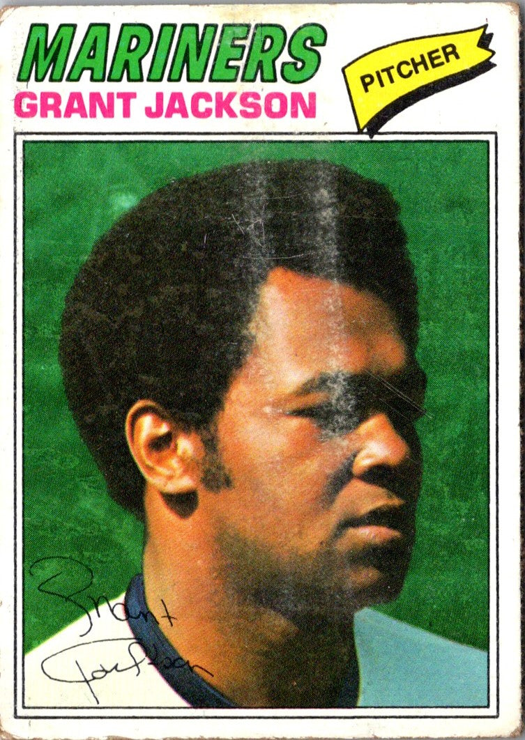 1977 Topps Grant Jackson