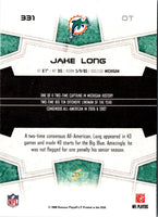 2008 Score Super Bowl XLIII Jake Long #331