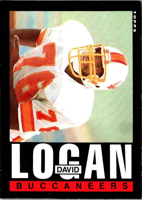 1985 Topps David Logan #173 Rookie
