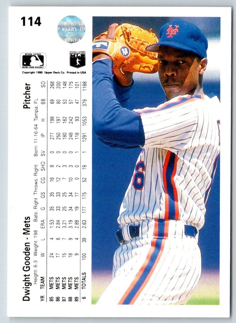 1990 Star Gold Dwight Gooden