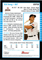 2005 Bowman Chrome Draft Picks & Prospects Eli Iorg #BDP58 Rookie