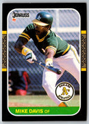 1986 Donruss Mike Davis