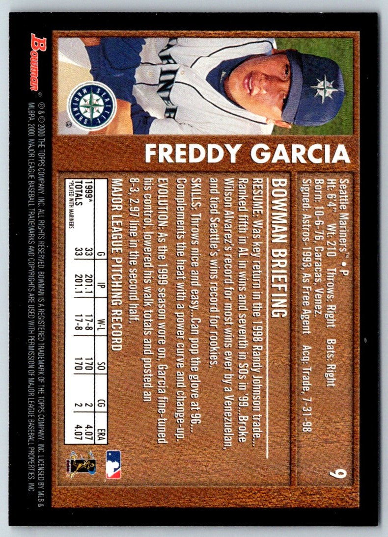 2000 Topps Freddy Garcia