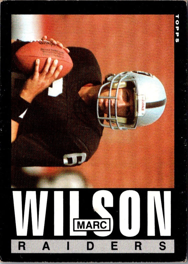 1985 Topps Marc Wilson #299