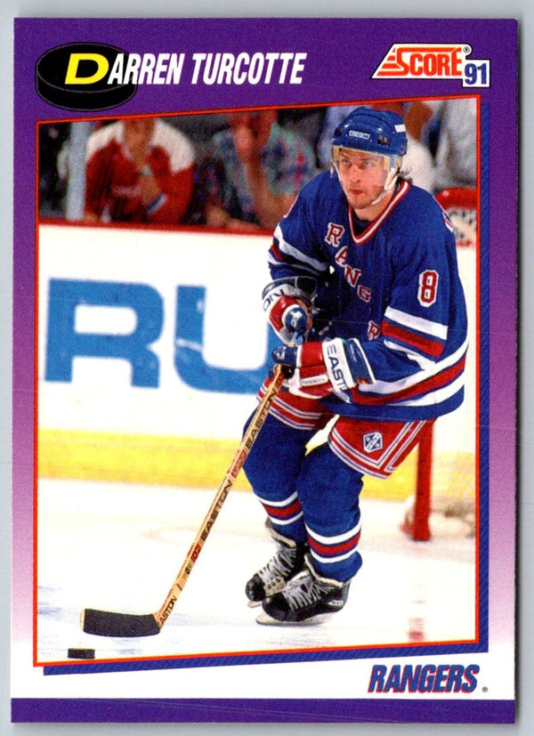 1991 Score American Darren Turcotte #196