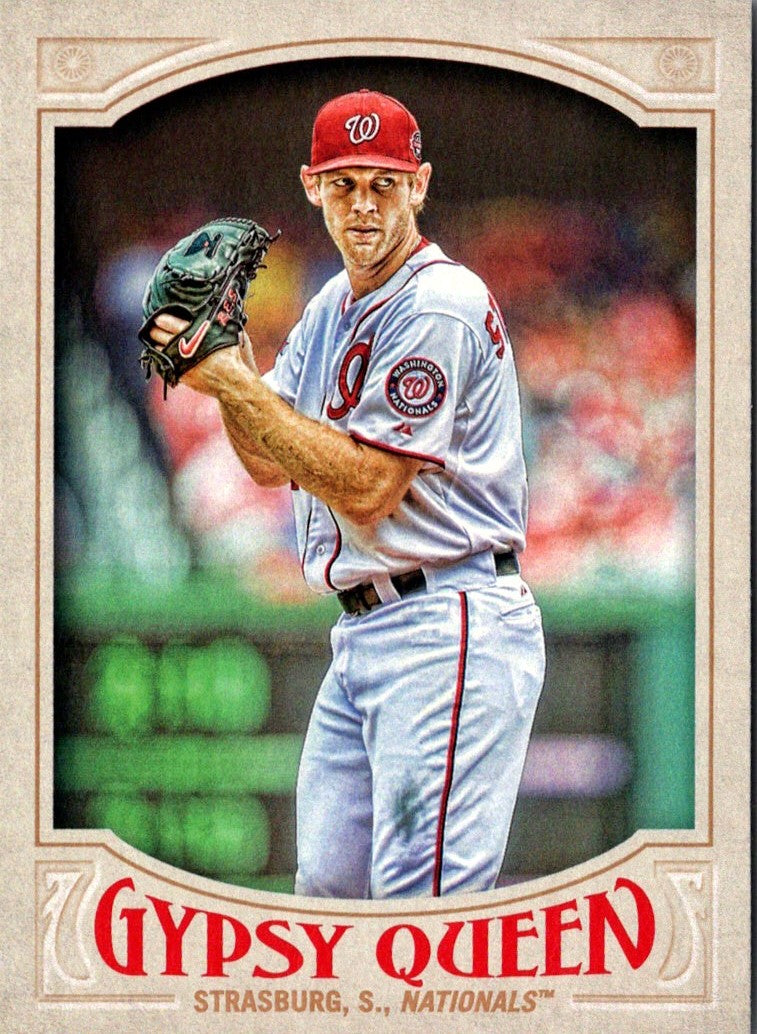 2016 Topps Gypsy Queen Stephen Strasburg