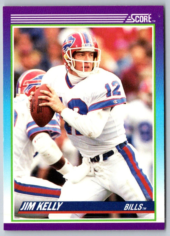 1990 Score Jim Kelly #112
