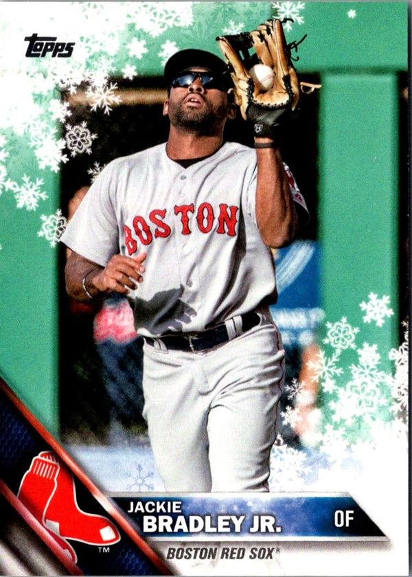 2016 Topps Holiday Baseball Jackie Bradley Jr. #HMW28