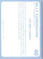 1989 Collegiate Collection North Carolina's Finest Billy Cunningham #40