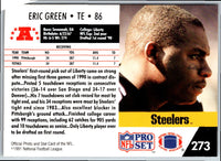 1991 Pro Set Eric Green #273