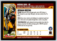 2000 Bowman Marshall Faulk #106