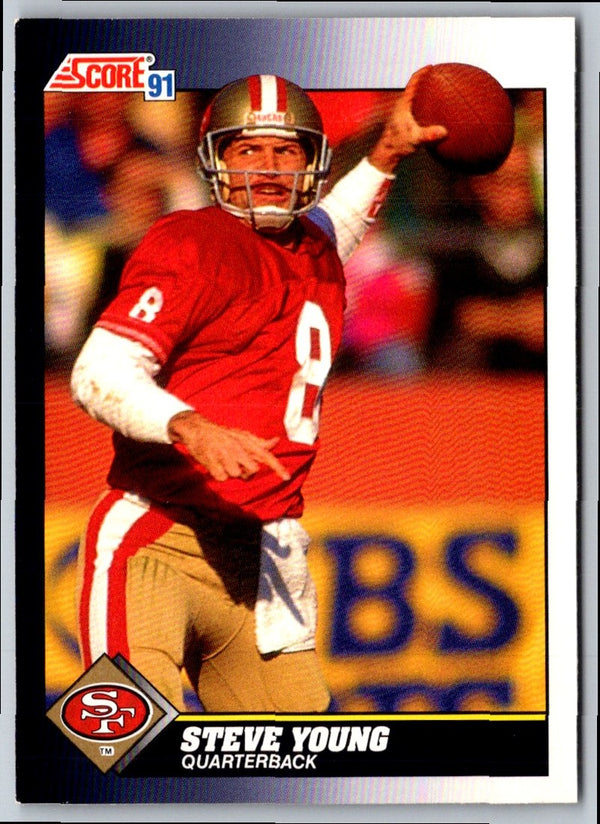 1991 Score Steve Young #505