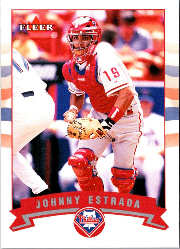 2002 Fleer Johnny Estrada #88