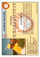 1992 Front Row Draft Picks Jon Nunnally