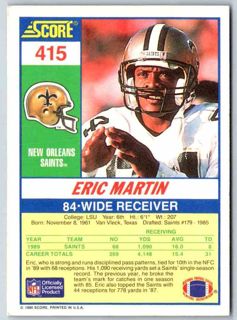 1990 Score Eric Martin