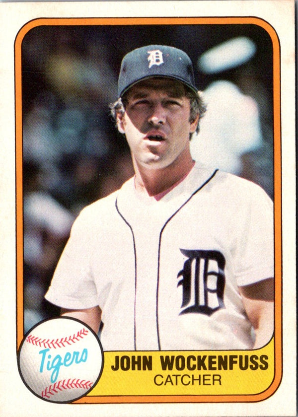 1981 Fleer John Wockenfuss #472