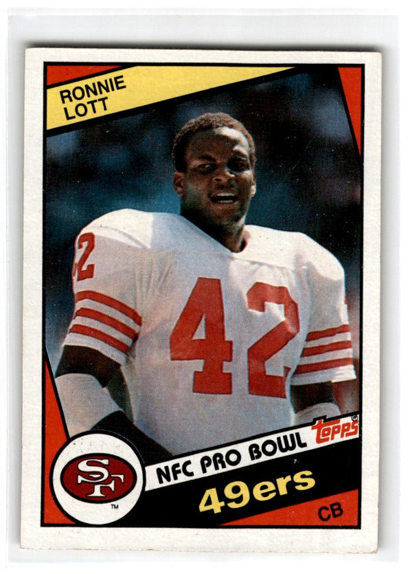 1984 Topps Ronnie Lott #357