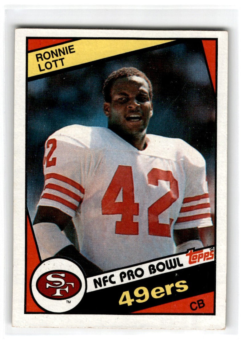 1984 Topps Ronnie Lott