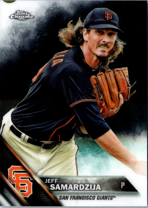 2016 Topps Chrome Jeff Samardzija #136