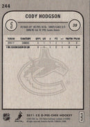 2011 O-Pee-Chee Cody Hodgson