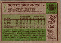 1984 Topps Scott Brunner #312