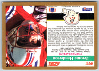1991 Score Supplemental Jerome Henderson #59T Rookie