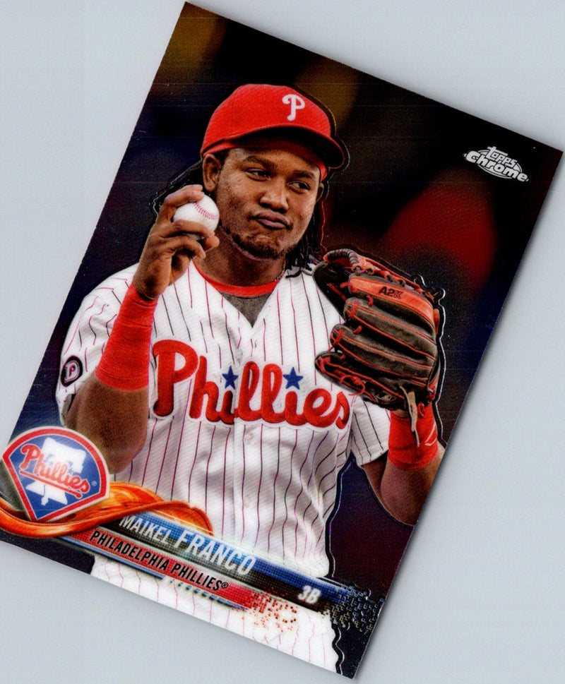 2018 Topps Chrome Maikel Franco