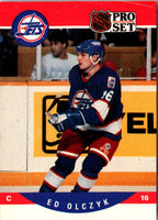 1990 Pro Set Ed Olczyk #563