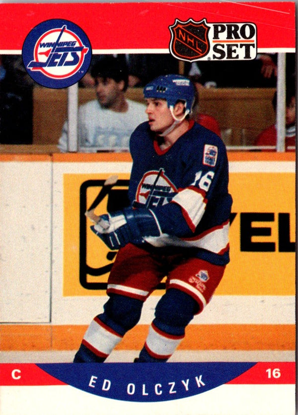 1990 Pro Set Ed Olczyk #563