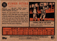2011 Topps Heritage Minor League Elmer Reyes #193