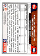 2008 Topps Kickoff Chris Johnson