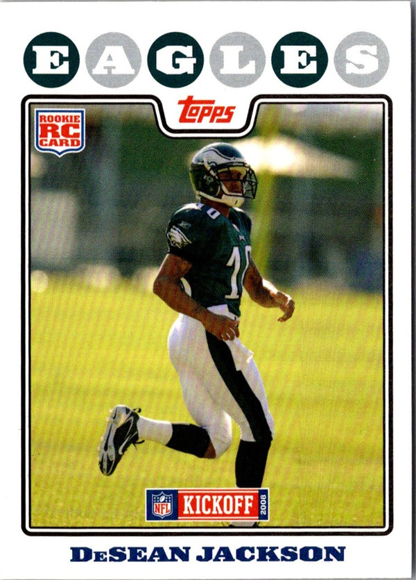 2008 Topps Kickoff DeSean Jackson #192 Rookie