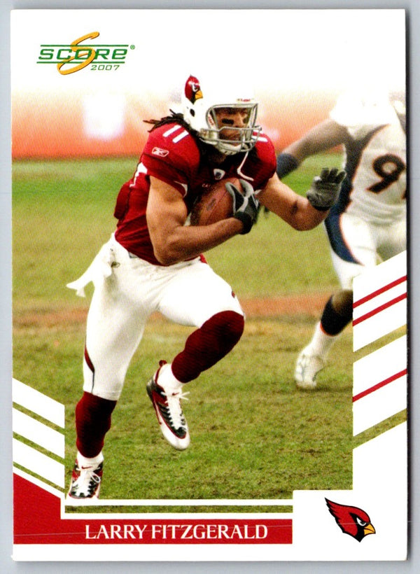 2007 Score Larry Fitzgerald #107