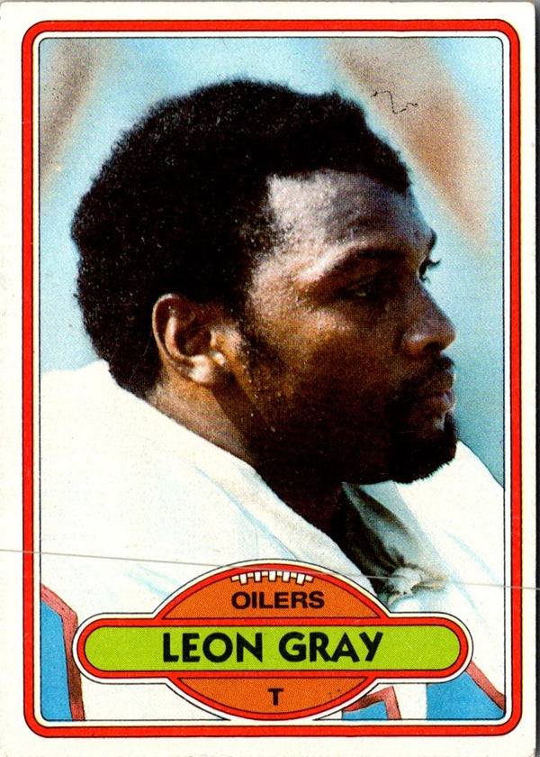 1980 Topps Leon Gray #404 VG